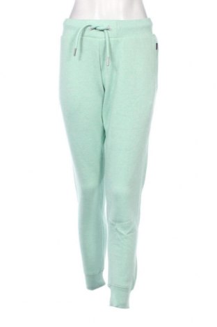 Γυναικείο αθλητικό παντελόνι Superdry, Μέγεθος XL, Χρώμα Πράσινο, Τιμή 9,53 €