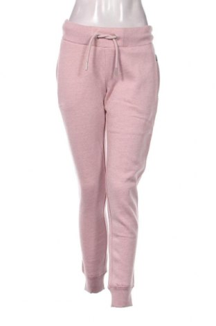 Γυναικείο αθλητικό παντελόνι Superdry, Μέγεθος M, Χρώμα Βιολετί, Τιμή 9,53 €