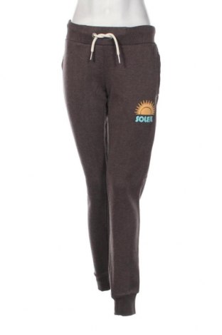Γυναικείο αθλητικό παντελόνι Superdry, Μέγεθος M, Χρώμα Γκρί, Τιμή 15,42 €