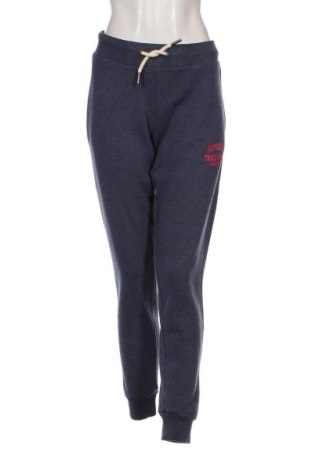 Γυναικείο αθλητικό παντελόνι Superdry, Μέγεθος XL, Χρώμα Μπλέ, Τιμή 35,83 €