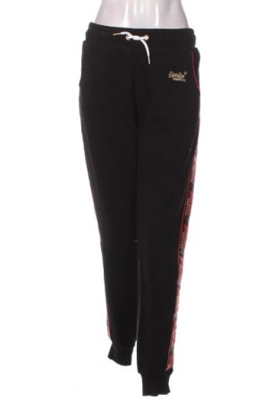 Γυναικείο αθλητικό παντελόνι Superdry, Μέγεθος L, Χρώμα Μαύρο, Τιμή 27,22 €