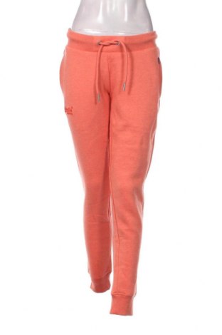 Γυναικείο αθλητικό παντελόνι Superdry, Μέγεθος M, Χρώμα Πορτοκαλί, Τιμή 27,22 €