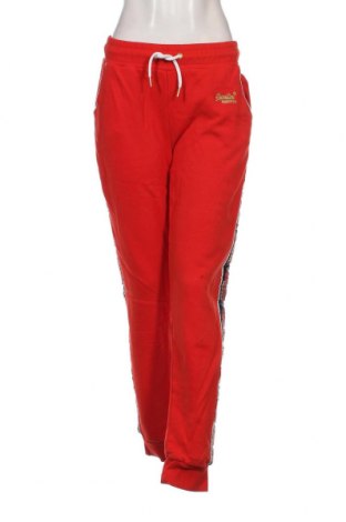 Damen Sporthose Superdry, Größe XL, Farbe Rot, Preis 12,25 €