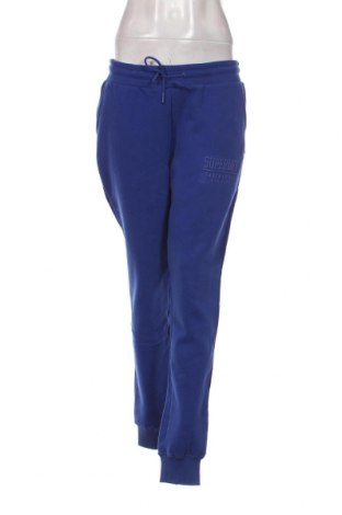 Γυναικείο αθλητικό παντελόνι Superdry, Μέγεθος L, Χρώμα Μπλέ, Τιμή 45,36 €
