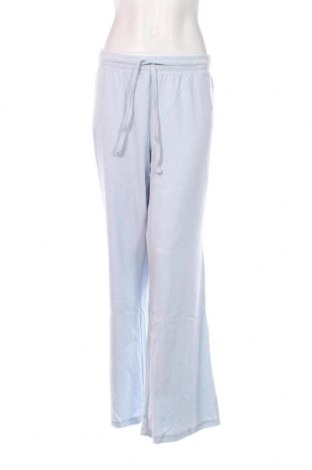 Pantaloni trening de femei Weekday, Mărime XL, Culoare Albastru, Preț 23,68 Lei