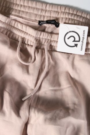 Γυναικείο αθλητικό παντελόνι Zara, Μέγεθος M, Χρώμα  Μπέζ, Τιμή 16,70 €