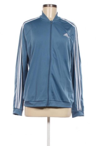 Bluză trening de femei Adidas, Mărime L, Culoare Albastru, Preț 122,45 Lei