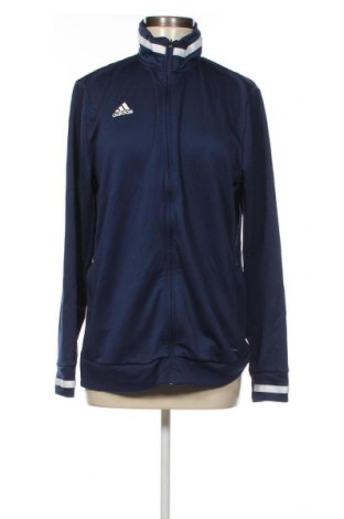 Γυναικεία αθλητική ζακέτα Adidas, Μέγεθος XL, Χρώμα Μπλέ, Τιμή 29,69 €