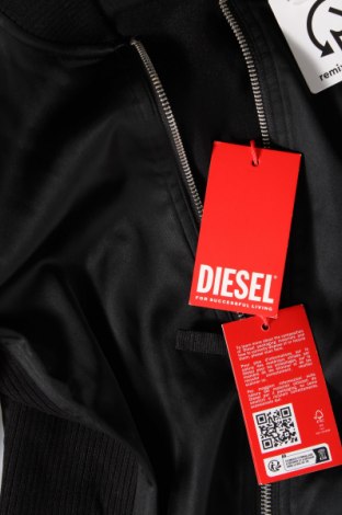 Дамско спортно горнище Diesel, Размер M, Цвят Черен, Цена 161,00 лв.