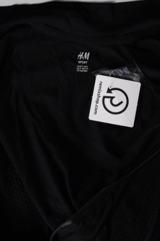 Γυναικεία αθλητική ζακέτα H&M Sport, Μέγεθος S, Χρώμα Μαύρο, Τιμή 19,85 €