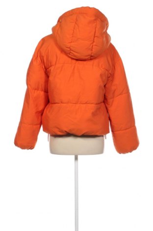 Γυναικείο μπουφάν Bershka, Μέγεθος L, Χρώμα Πορτοκαλί, Τιμή 29,67 €