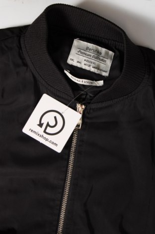 Γυναικείο μπουφάν Bershka, Μέγεθος M, Χρώμα Μαύρο, Τιμή 7,13 €