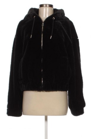 Γυναικείο μπουφάν Bershka, Μέγεθος L, Χρώμα Μαύρο, Τιμή 17,81 €