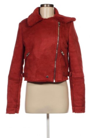 Γυναικείο μπουφάν Bershka, Μέγεθος S, Χρώμα Κόκκινο, Τιμή 11,12 €