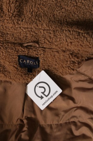 Дамско палто Caroll, Размер L, Цвят Кафяв, Цена 76,56 лв.