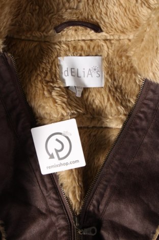 Γυναικείο μπουφάν Delia*s, Μέγεθος L, Χρώμα Καφέ, Τιμή 15,77 €