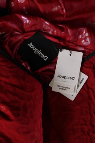 Γυναικείο μπουφάν Desigual, Μέγεθος XXL, Χρώμα Κόκκινο, Τιμή 136,60 €