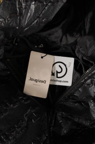 Γυναικείο μπουφάν Desigual, Μέγεθος M, Χρώμα Μαύρο, Τιμή 62,78 €
