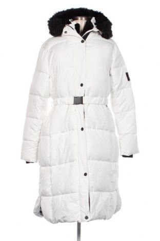Γυναικείο μπουφάν Desigual, Μέγεθος L, Χρώμα Λευκό, Τιμή 81,96 €