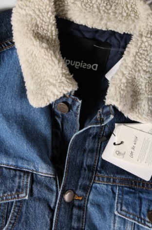 Γυναικείο μπουφάν Desigual, Μέγεθος S, Χρώμα Μπλέ, Τιμή 56,51 €