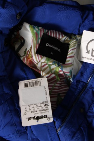 Dámska bunda  Desigual, Veľkosť S, Farba Modrá, Cena  136,60 €