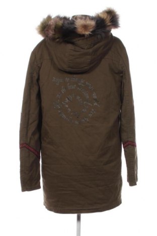 Γυναικείο μπουφάν Desigual, Μέγεθος XL, Χρώμα Πράσινο, Τιμή 42,35 €