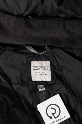 Γυναικείο μπουφάν Esprit, Μέγεθος XL, Χρώμα Μαύρο, Τιμή 46,39 €