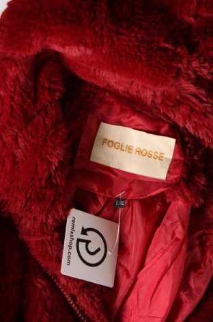 Dámska bunda  Foglie Rosse, Veľkosť L, Farba Červená, Cena  32,89 €