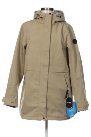 Γυναικείο μπουφάν Icepeak, Μέγεθος XL, Χρώμα  Μπέζ, Τιμή 40,13 €