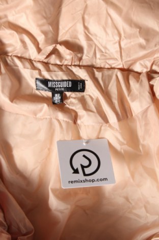 Γυναικείο μπουφάν Missguided, Μέγεθος S, Χρώμα  Μπέζ, Τιμή 16,86 €