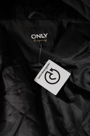 Γυναικείο μπουφάν ONLY, Μέγεθος L, Χρώμα Μαύρο, Τιμή 22,32 €