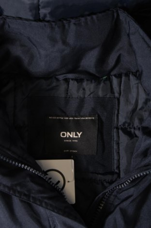 Γυναικείο μπουφάν ONLY, Μέγεθος S, Χρώμα Μπλέ, Τιμή 14,20 €