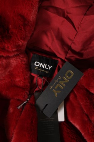 Γυναικείο μπουφάν ONLY, Μέγεθος XS, Χρώμα Κόκκινο, Τιμή 21,57 €