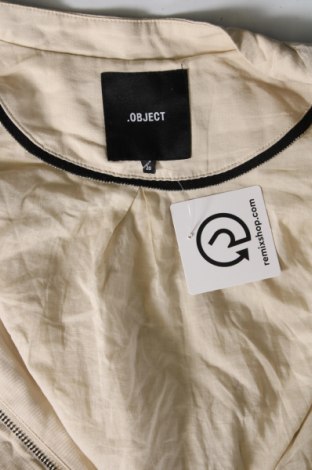 Γυναικείο μπουφάν Object, Μέγεθος S, Χρώμα Εκρού, Τιμή 21,87 €