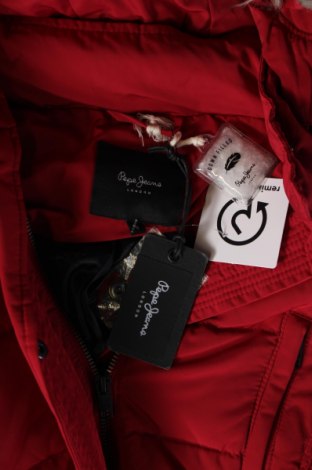 Γυναικείο μπουφάν Pepe Jeans, Μέγεθος S, Χρώμα Κόκκινο, Τιμή 73,76 €