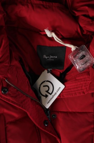 Γυναικείο μπουφάν Pepe Jeans, Μέγεθος M, Χρώμα Κόκκινο, Τιμή 68,30 €