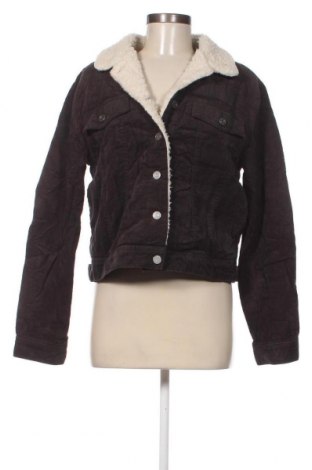 Γυναικείο μπουφάν Pull&Bear, Μέγεθος L, Χρώμα Γκρί, Τιμή 35,88 €