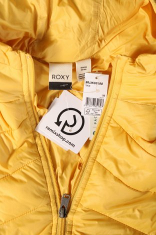 Γυναικείο μπουφάν Roxy, Μέγεθος XS, Χρώμα Κίτρινο, Τιμή 32,16 €