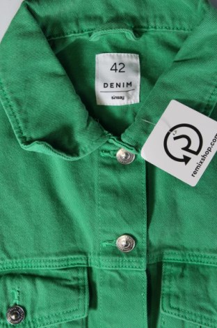 Dámska bunda  Sinsay, Veľkosť L, Farba Zelená, Cena  19,95 €