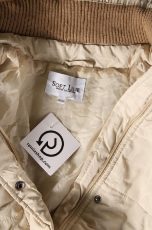 Γυναικείο μπουφάν Soft Line, Μέγεθος M, Χρώμα  Μπέζ, Τιμή 8,41 €