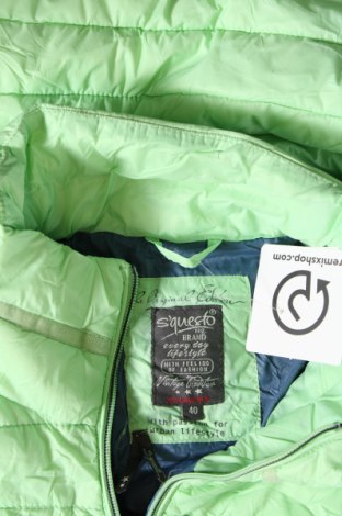 Γυναικείο μπουφάν S'questo, Μέγεθος M, Χρώμα Πράσινο, Τιμή 29,69 €