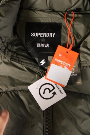 Γυναικείο μπουφάν Superdry, Μέγεθος M, Χρώμα Πράσινο, Τιμή 55,73 €