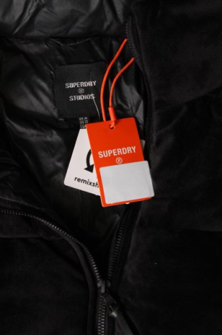 Γυναικείο μπουφάν Superdry, Μέγεθος L, Χρώμα Μαύρο, Τιμή 33,88 €