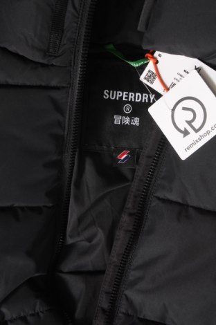 Γυναικείο μπουφάν Superdry, Μέγεθος L, Χρώμα Μαύρο, Τιμή 55,73 €