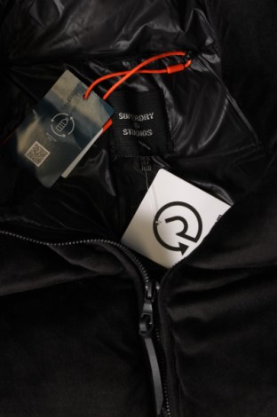 Γυναικείο μπουφάν Superdry, Μέγεθος M, Χρώμα Μαύρο, Τιμή 33,88 €