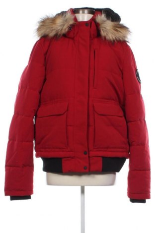 Γυναικείο μπουφάν Superdry, Μέγεθος XL, Χρώμα Κόκκινο, Τιμή 59,01 €