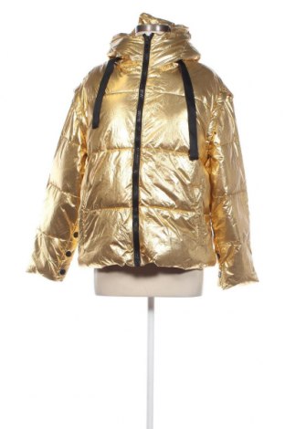 Γυναικείο μπουφάν Desigual, Μέγεθος L, Χρώμα Χρυσαφί, Τιμή 81,96 €
