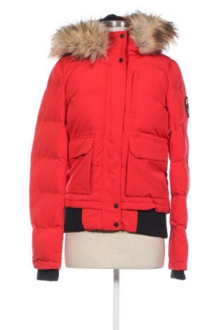 Γυναικείο μπουφάν Superdry, Μέγεθος M, Χρώμα Κόκκινο, Τιμή 54,64 €