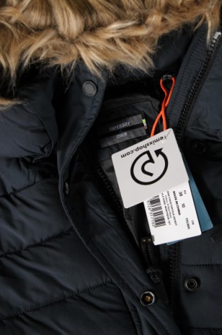 Γυναικείο μπουφάν Superdry, Μέγεθος M, Χρώμα Μπλέ, Τιμή 59,01 €