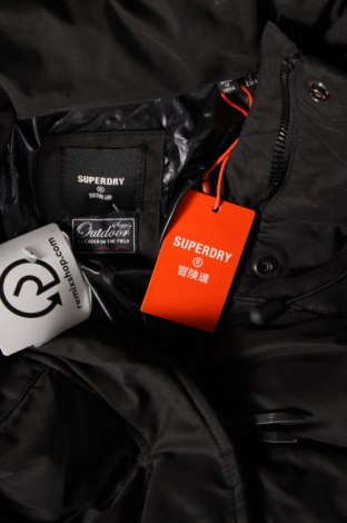 Γυναικείο μπουφάν Superdry, Μέγεθος L, Χρώμα Μαύρο, Τιμή 109,28 €